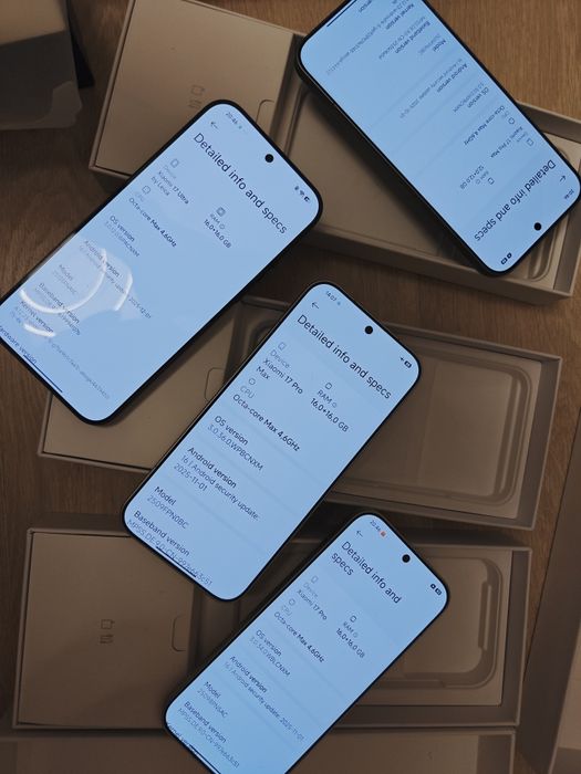 Чисто нов Xiaomi 17 pro 16/512GB