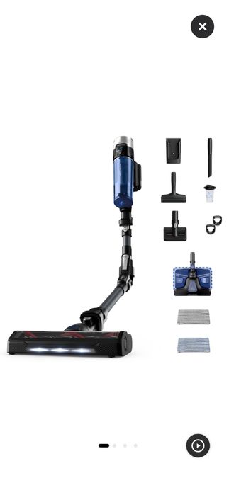 Vand aspirator fara fir Rowenta X-Force Flex 9.60 Aqua, functie mop