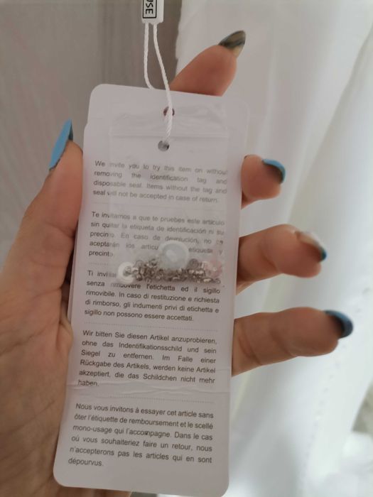 Уникална сватбена рокля р-р 40(М-Л)