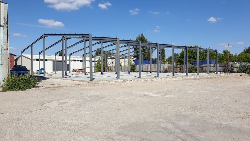 Vand hale metalica structura 12x8x4