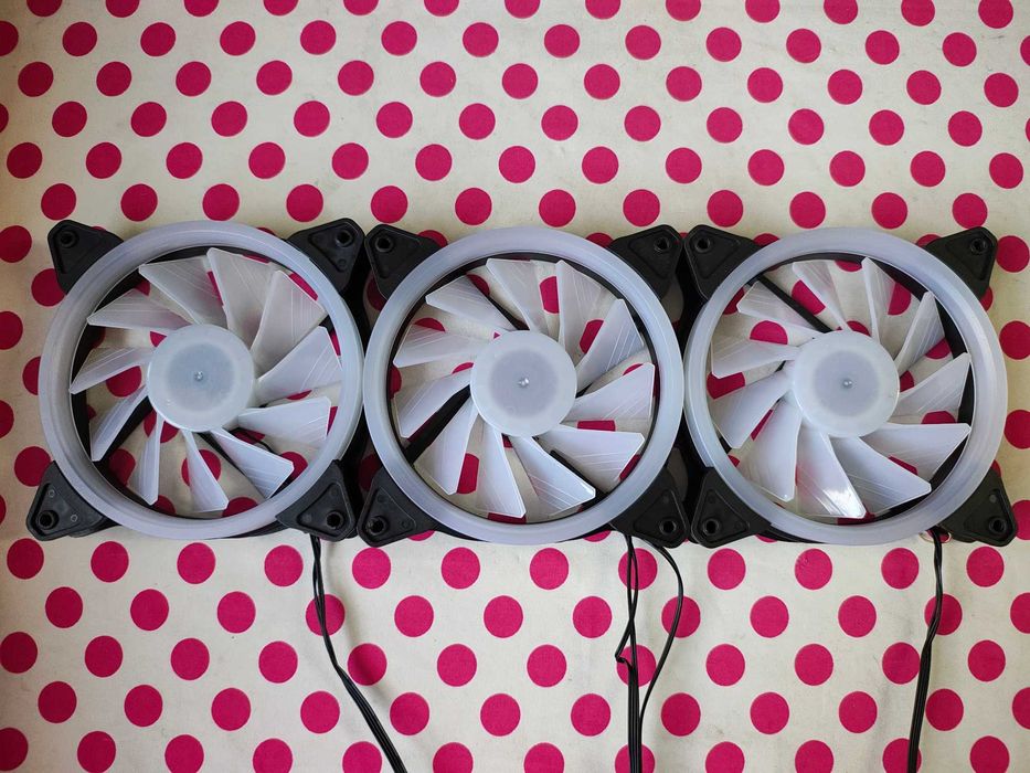 3 X Cooler Ventilator Njoy RGB 120mm.