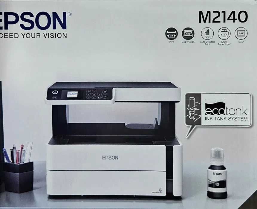 МФУ Принтер Epson M2140 (Струйный) А4 перечисления есть
