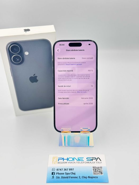 iPhone 17 256Gb 100% 12c.- Din magazin,cu garantie! RATE TBI !