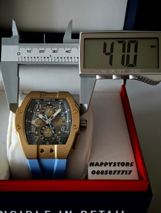INVICTA Strada Blue 47 mm, Инвикта нов мъжки часовник