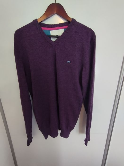 Пуловер L - КАТО НОВ - 100% мерино вълна - MADE IN ITALY - moods of no