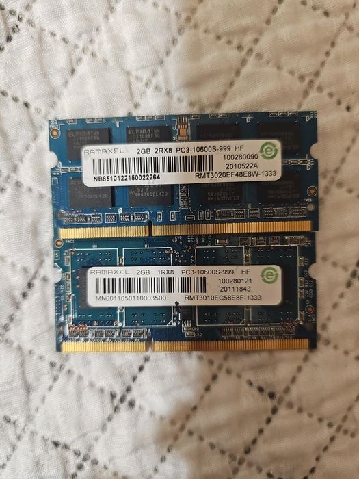 RAM за лаптоп Ramaxel 4 GB (2×2 GB) DDR3 1333 MHz