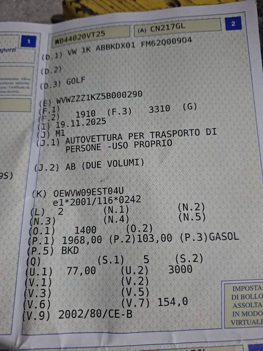 Motor 2.0tdi  BKD Golf5,cutie viteze 6+1