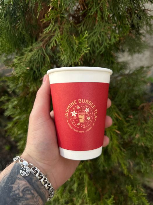 Стаканы для кофе и бабл ти