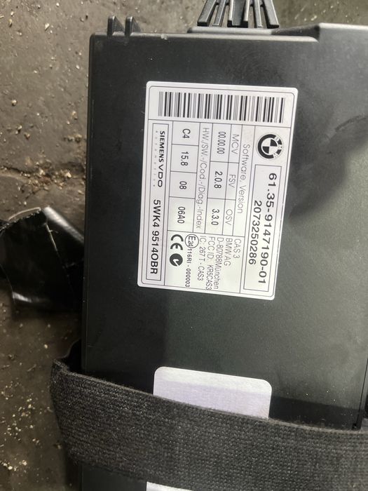 Компютър/кас/ключ бмв х5 е70 3.0д 235 ( computer bmw x5 e70 )