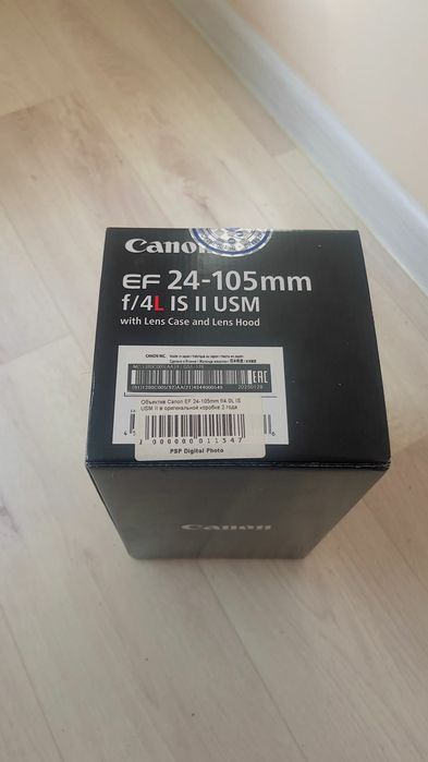 Canon 24-105 f4 новый