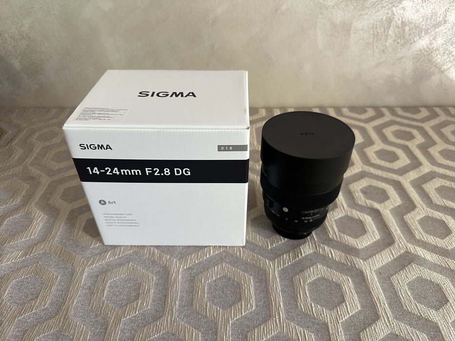Sigma 14-24mm f/2.8 DG HSM Art (Montură Nikon F) – ca nou, 2 luni utilizare