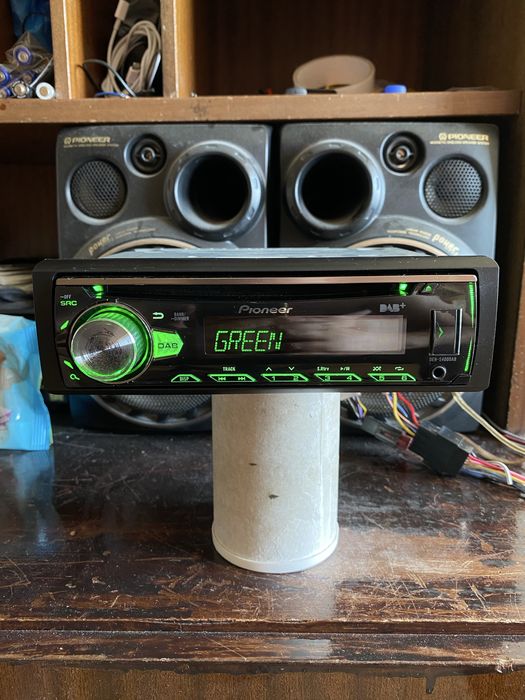 Pioneer DEH-S400DAB - ВИСОК КЛАС - USB, AUX, CD плеър сд за кола авто радио