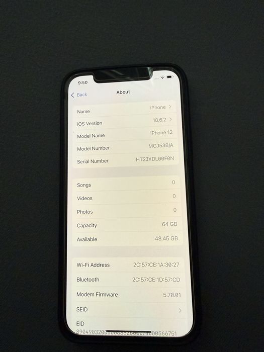 Iphone 12 64gb 80%