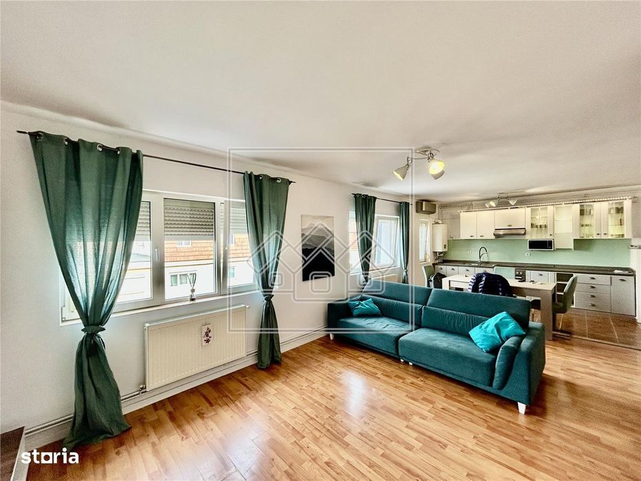 Apartament cu 3 camere, 75 mp utili, mobilat si utilat, zona Iorga — fotografia 1