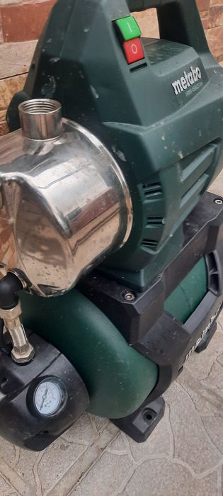 Хидрофор Metabo hww4500/25inox  Hmax46m Qmax 5.7m3  вграден пресостат и филтър