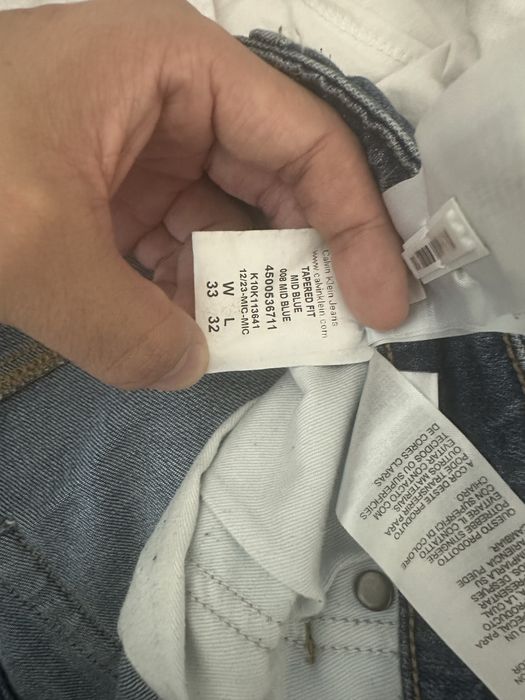 calvin klein джинсы