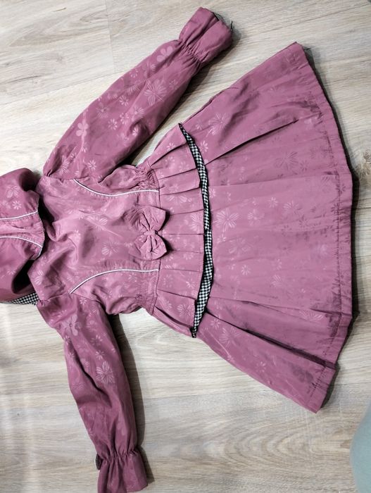 Весенний плащ на девочку