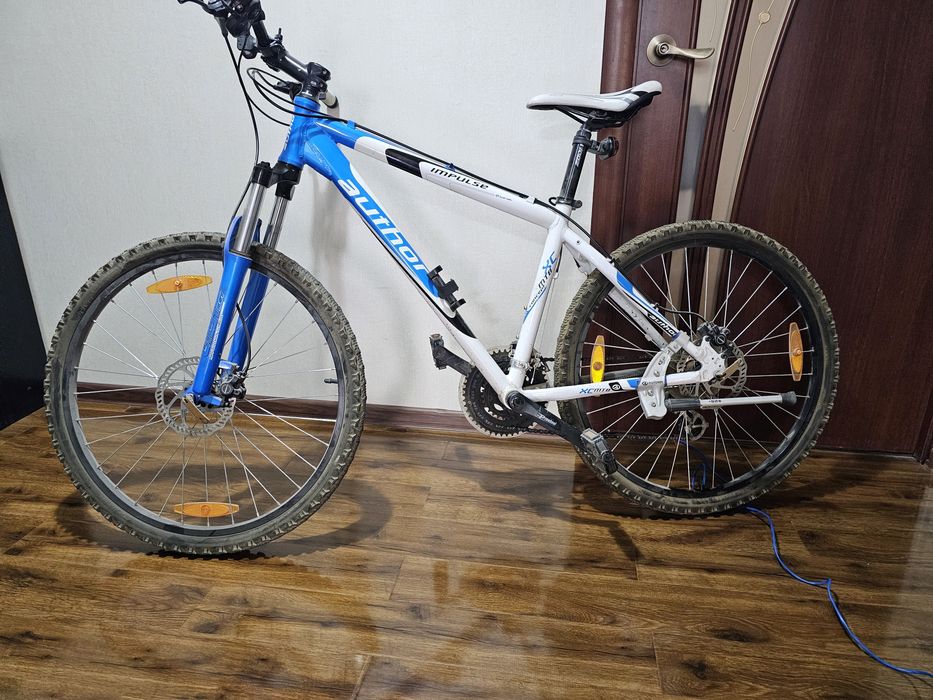 Чешский велосипед Aftor impulse 17 рама подвески Shimano