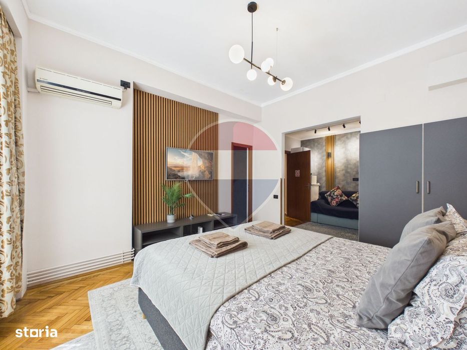 2 Camere tip studio | Piata Victoriei | centrala proprie | modern