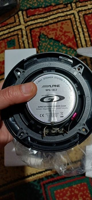 Boxe Alpine super bass cu 2 cai