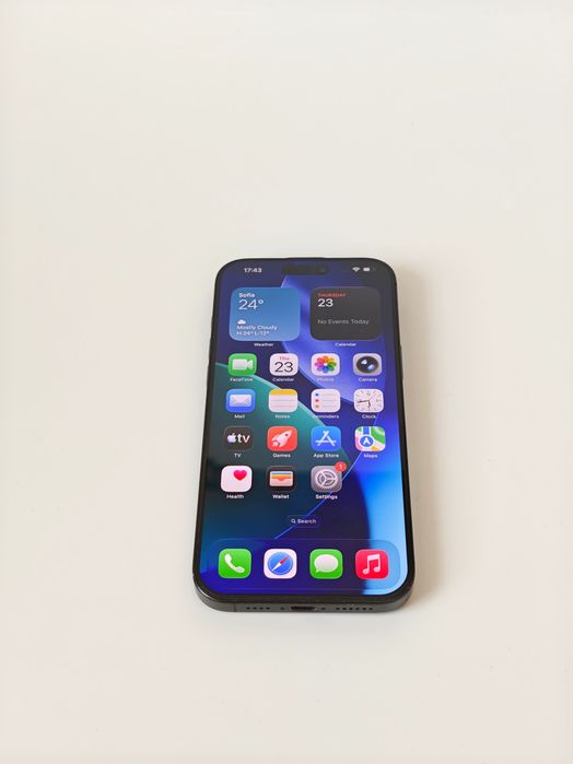 iPhone 16 Pro Max 256 GB Black Titanium | 89% Батерия | Перфектен технически