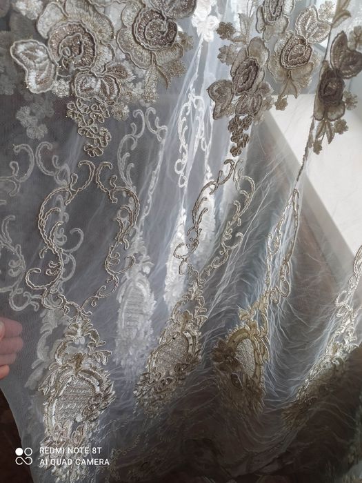 Тюль красивая для зала