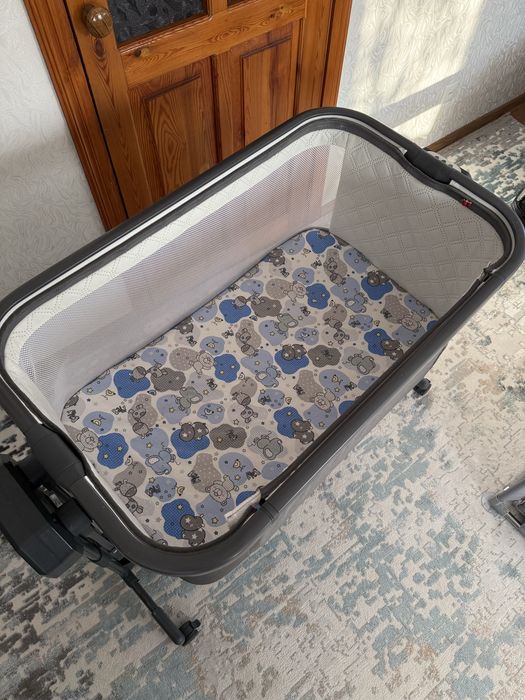 Электронная манеж кроватка