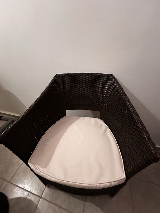 Градински комплект - фотьойл и маса