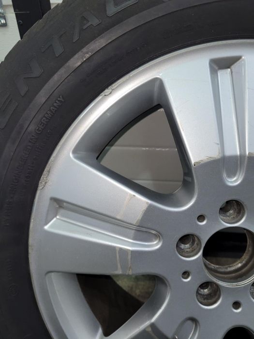 Jante 18  originale Mercedes cu anvelope Michelin