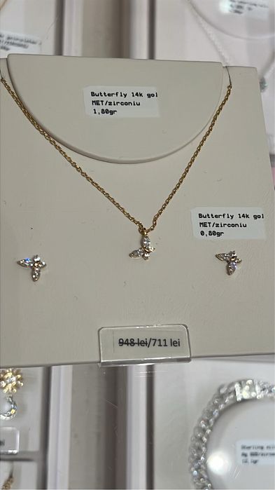 Set Colier  + Cercei Pandora