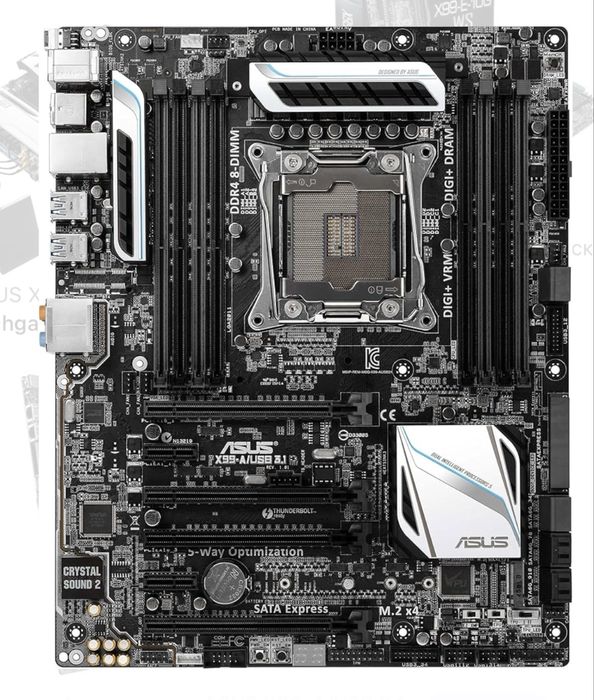 Продам i7 5930k, asus x99, башня