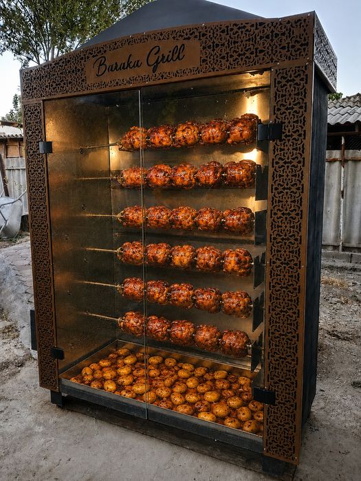 Куры гриль Аппарат