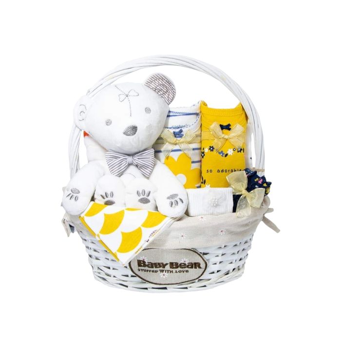 Cadou botez sau naștere – coș cadou bebeluși