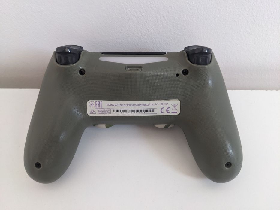 Controller PS4 verde army