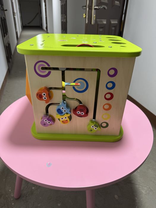 Бизикуб деревянный Сельские зверьки