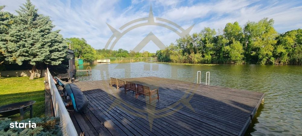 Dom00442 - vila deosebita la lac cu ponton si piscina snagov