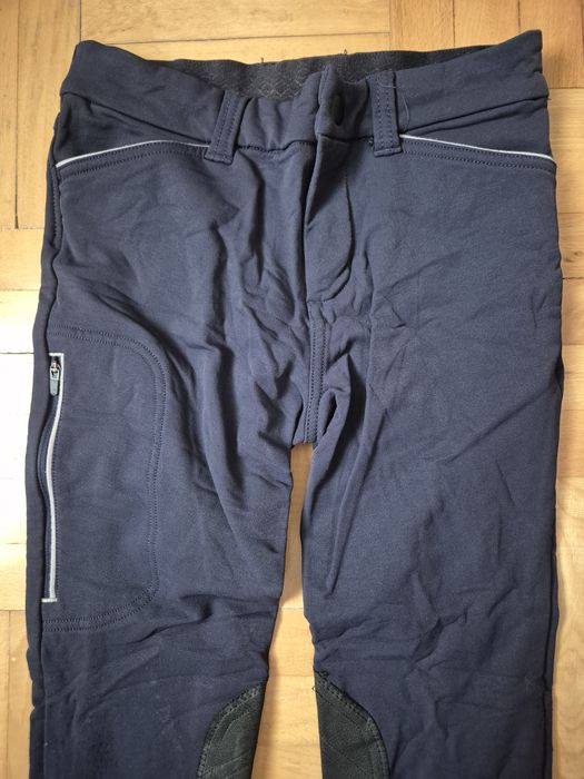 Pantaloni echitație Fouganza, Copii, 8-9 ani