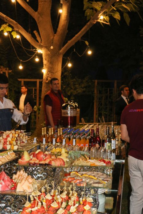 Кейтеринг в Ташкенте Кофе Брейк Фуршет Банкет Прокат инвентаря для