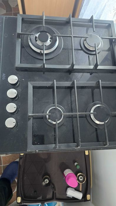 Plită de aragaz pe gaz AEG