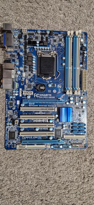 Материнская плата gigabyte H55
