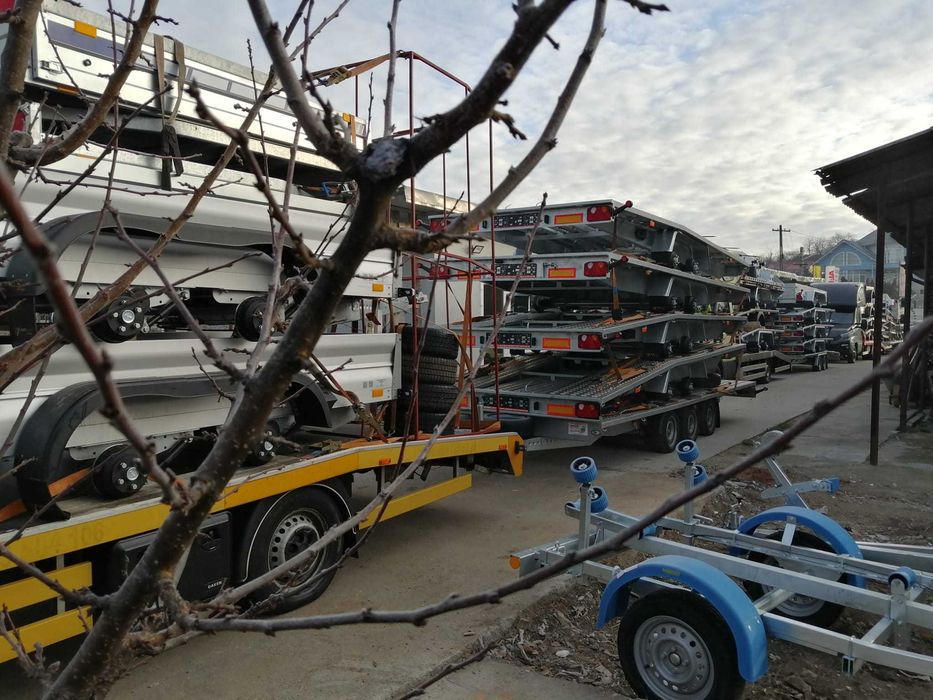 Remorci auto, platforme auto NOI, PRET OFERTA de sezon!!!