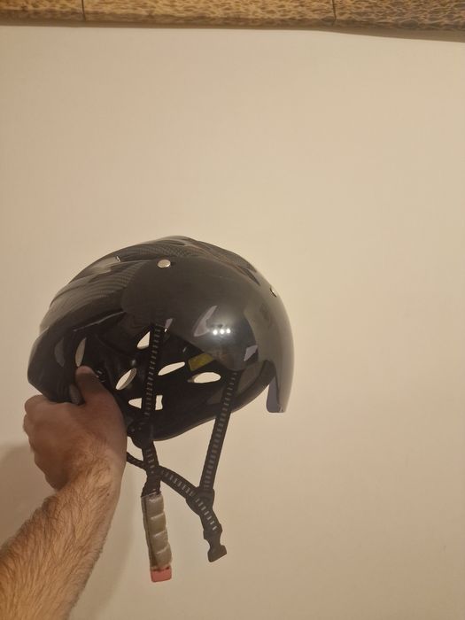 PJT Ultra-Light Magnetic Goggles Bicycle Helmet with

Visor