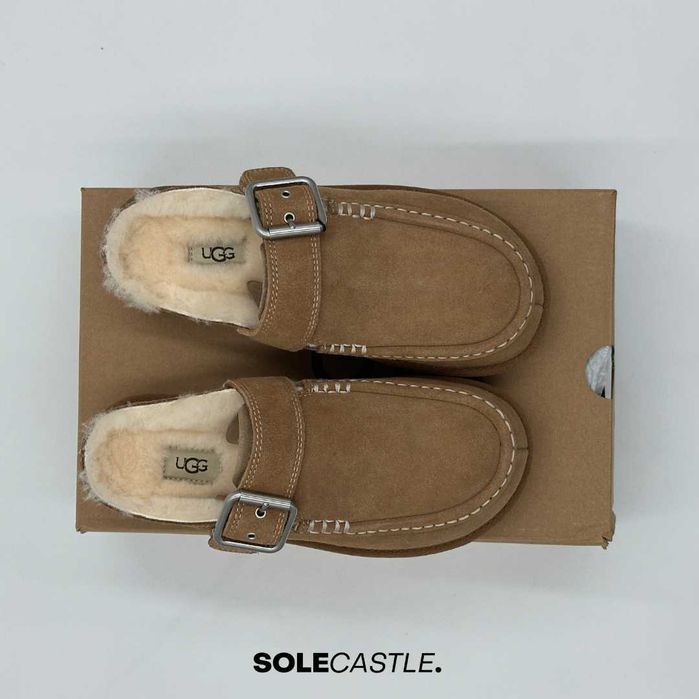 Saboți UGG Goldenstar Evelina Clog 'Chestnut' 100% Originali