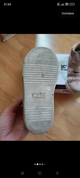 Ghetute de piele Primigi marimea 24