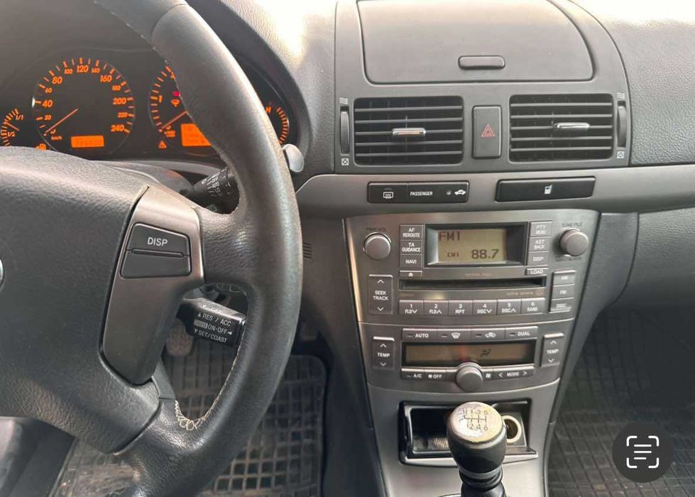 НА ЧАСТИ Toyota Avensis 2.2 177Д-Кат 2007г Facelift ПЕРФЕКТНИ ДЮЗИ !