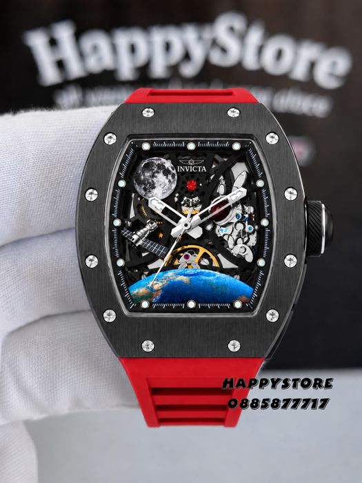 INVICTA Interstellar Red automatic 42 mm, Инвикта нов мъжки часовник