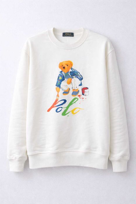 Pulover RALPH LAUREN – Bumbac 100%, Mărime L, Premium