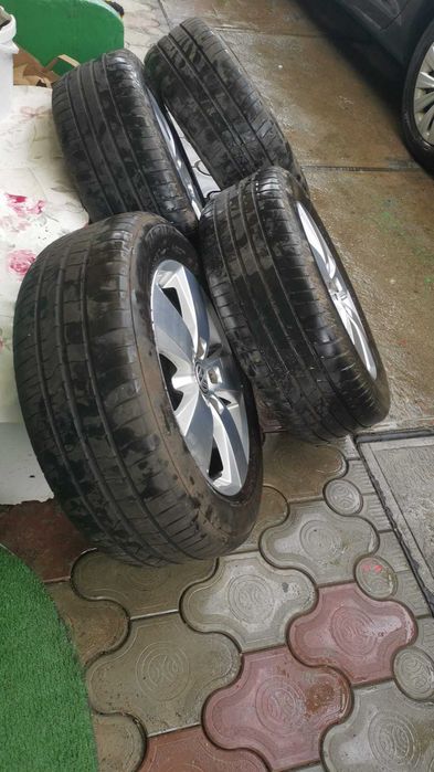 Jante originale VW golf 7 model Perth 16" cu cauciucuri de vara