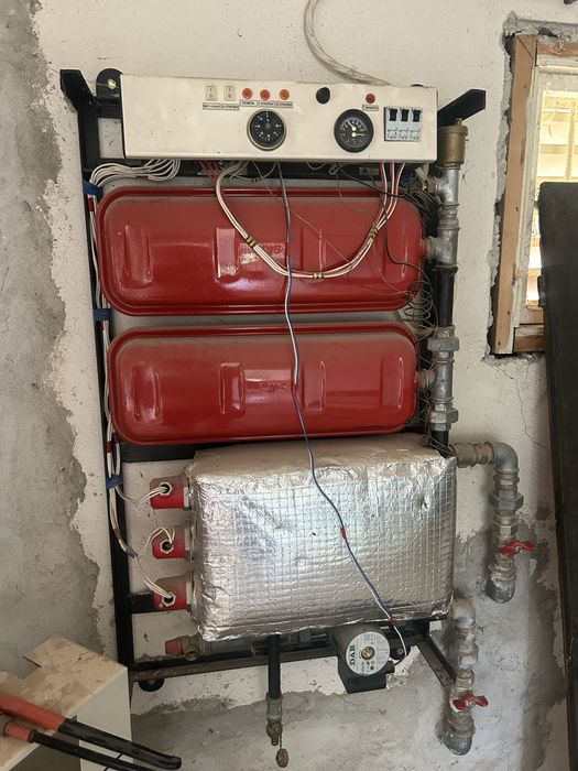 Електрически котел за парно 18 kW – 380V, с помпа DAB
