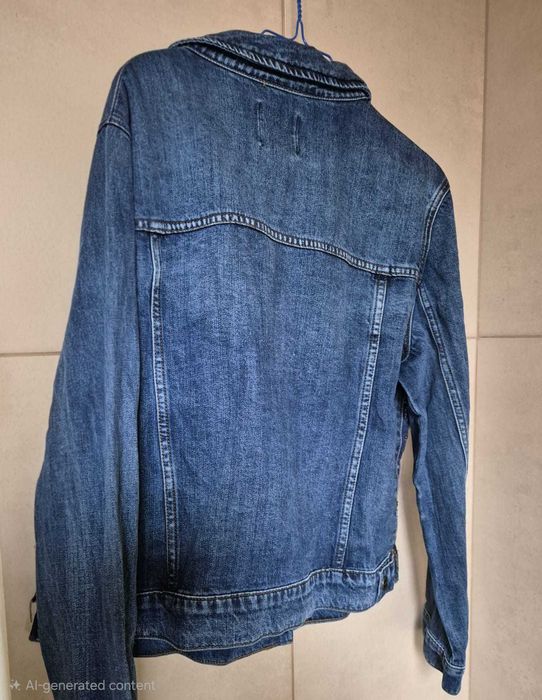 Geaca Desigual blugi cu paiete